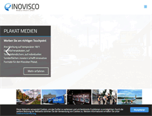 Tablet Screenshot of inovisco.com